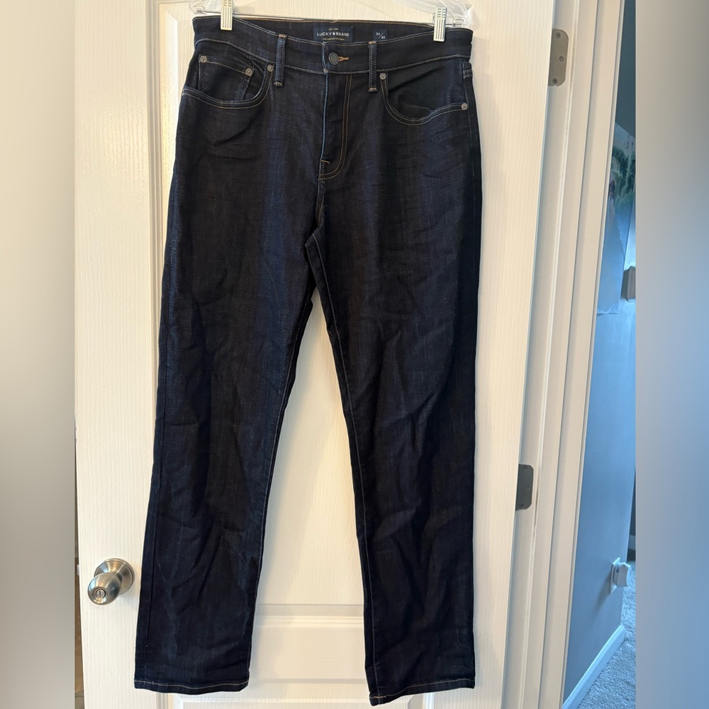 Lucky Brand Men's 221 Straight Jeans - Dark Blue